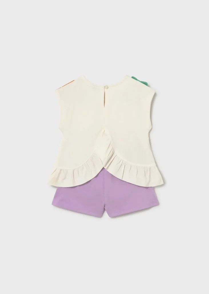 mayoral Σετ σορτς σχεδιο 26 1209 62 Λιλά