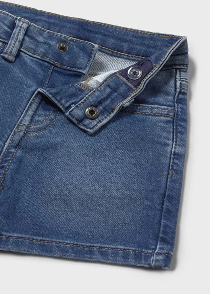 mayoral Βερμουδα soft denim 5τσεπη 26 1219 66 Τζιν