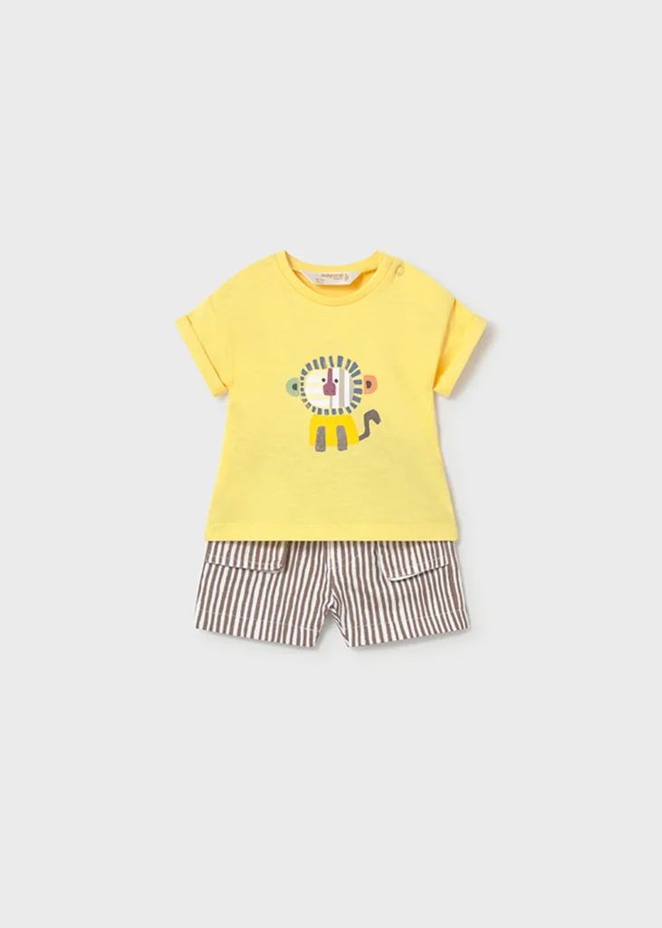 mayoral Σετ παντελονι κοντο 26 1284 51 Μπλε απαλό