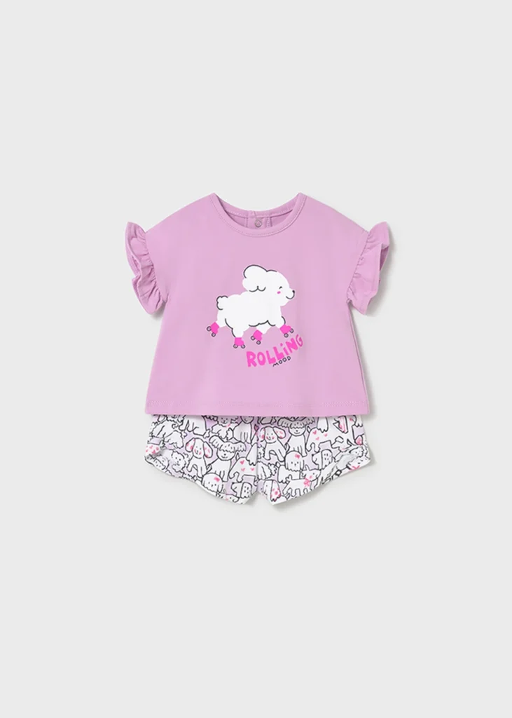 mayoral Σετ σορτς 26 1291 43 Φλοράλ