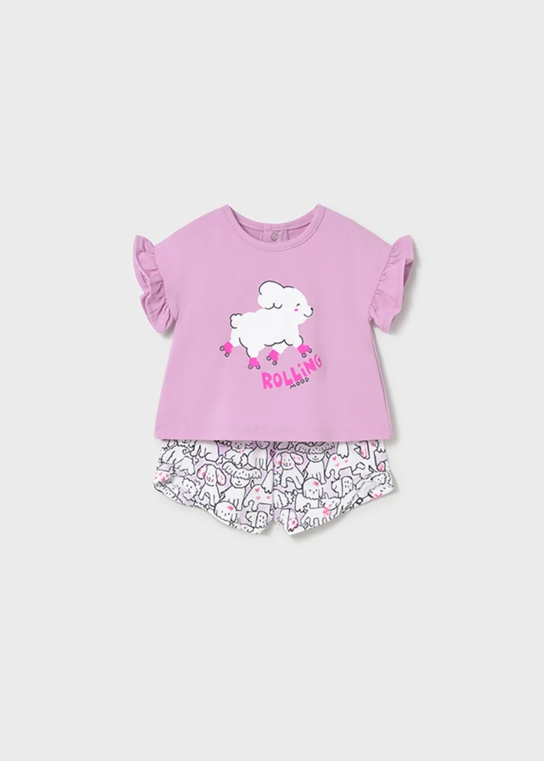 mayoral Σετ σορτς 26 1291 43 Φλοράλ