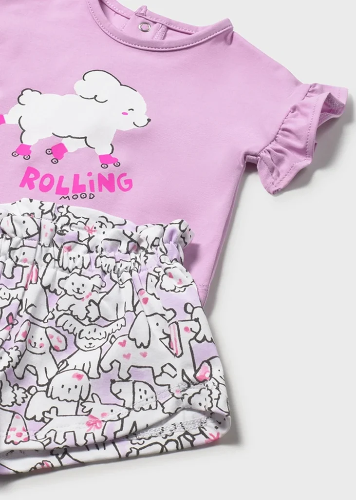 mayoral Σετ σορτς 26 1291 43 Φλοράλ