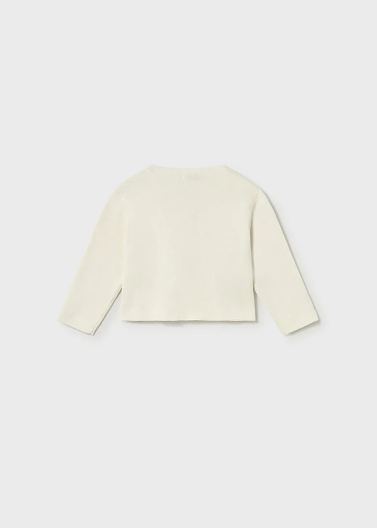 mayoral Ζακετα πλεκτη μακρια 26 1307 53 Λευκό