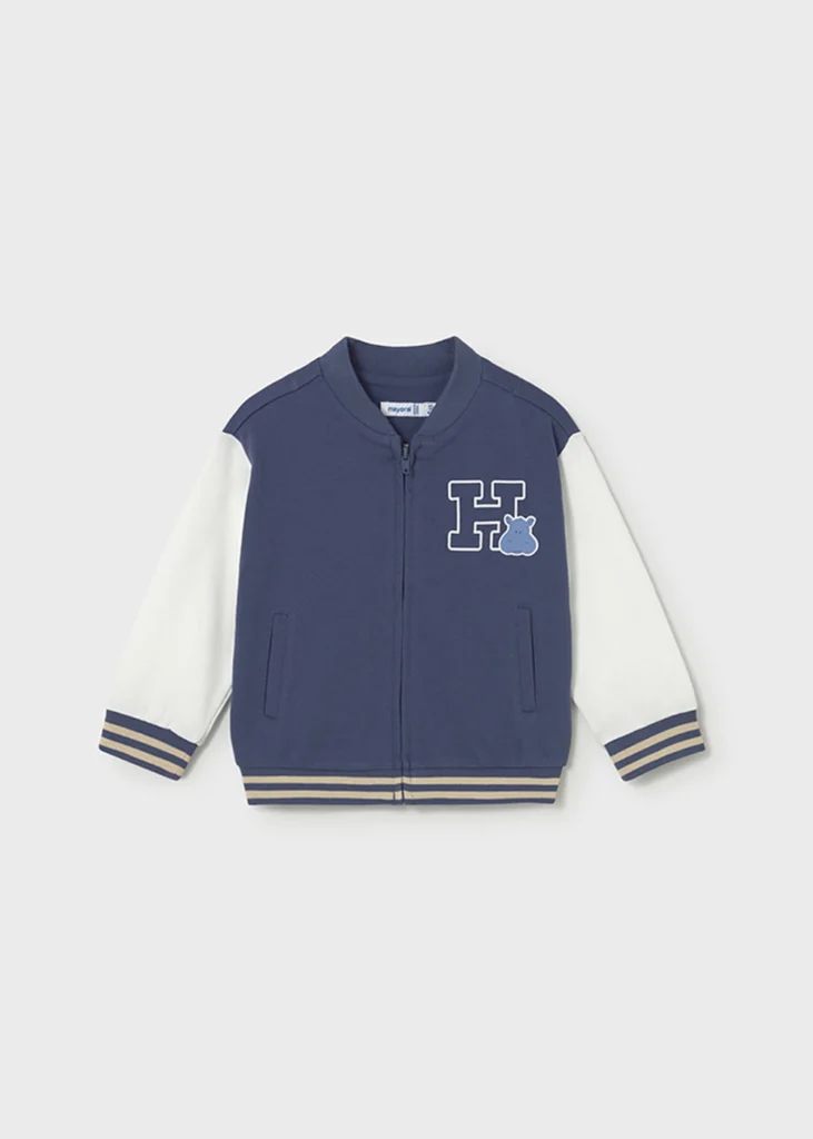 mayoral Ζακετα φουτερ χωρις κουκουλα 26 1406 33 Μπλε σκούρο