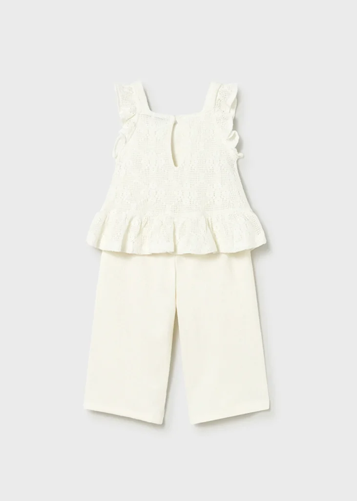 mayoral Σετ παντελονι μακρυ συνδυασμε 26 1515 26 Εκρού