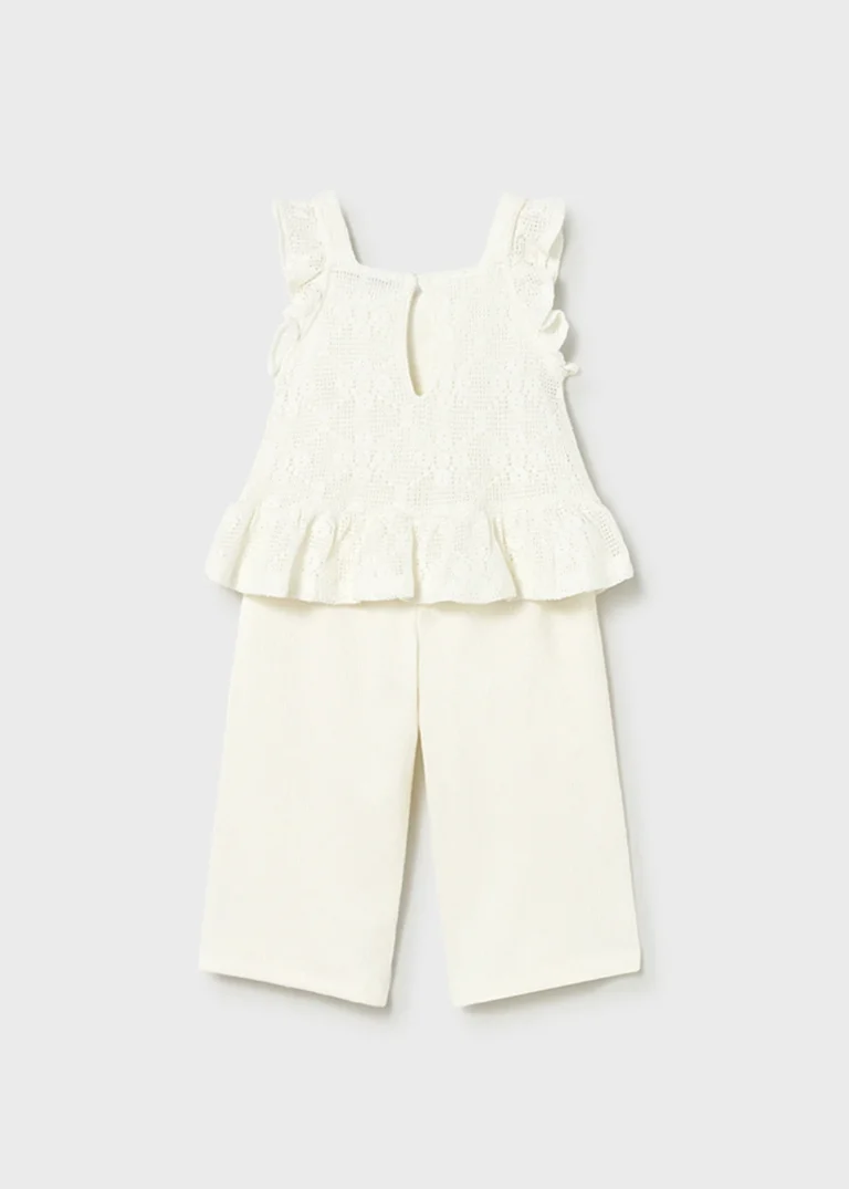 mayoral Σετ παντελονι μακρυ συνδυασμε 26 1515 26 Εκρού