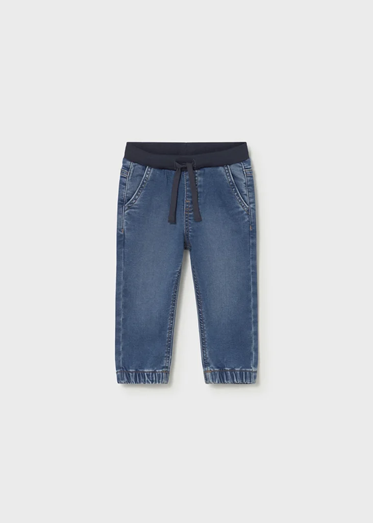 mayoral Παντελονι soft denim jogger 26 1520 66 Τζιν