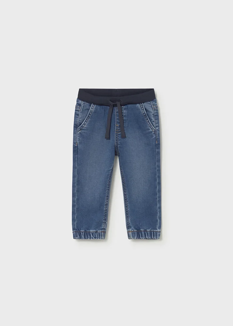 mayoral Παντελονι soft denim jogger 26 1520 66 Τζιν