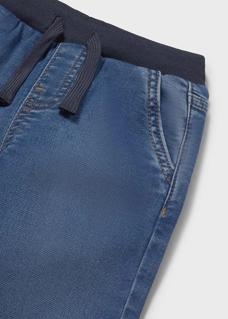 mayoral Παντελονι soft denim jogger 26 1520 66 Τζιν