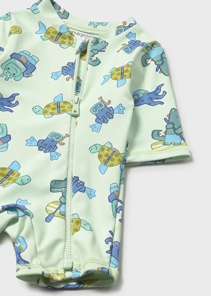 mayoral Σετ μαγιο φορμακι με καπελο 26 1620 38 Πράσινο