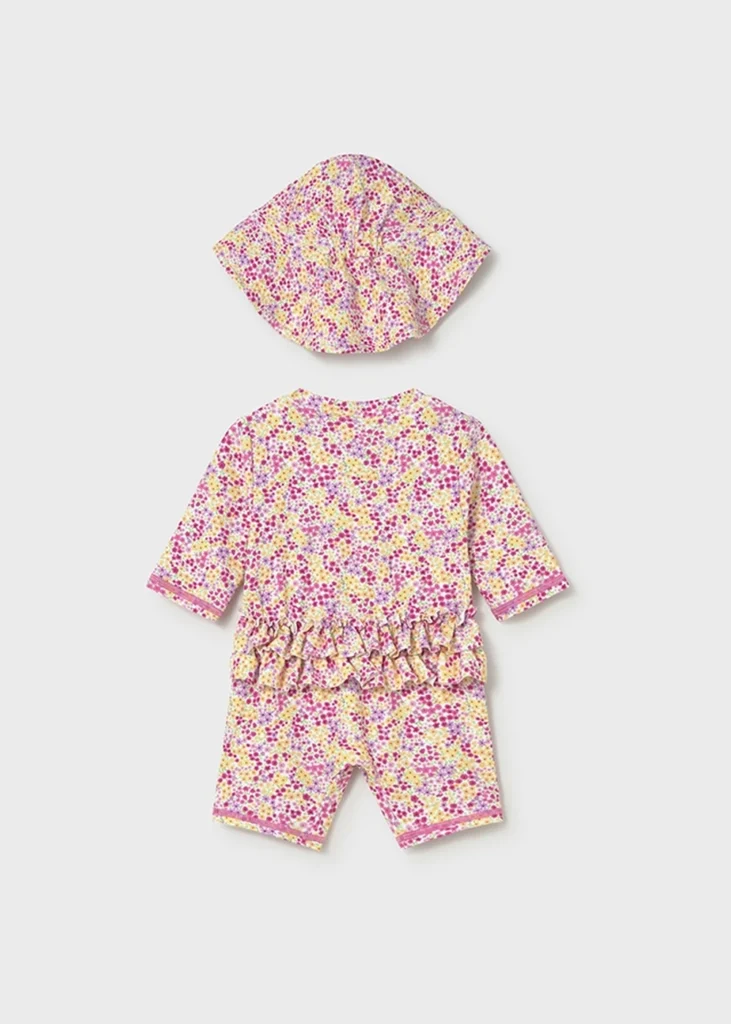 mayoral Σετ μαγιο φορμακι με καπελο 26 1620 38 Πράσινο