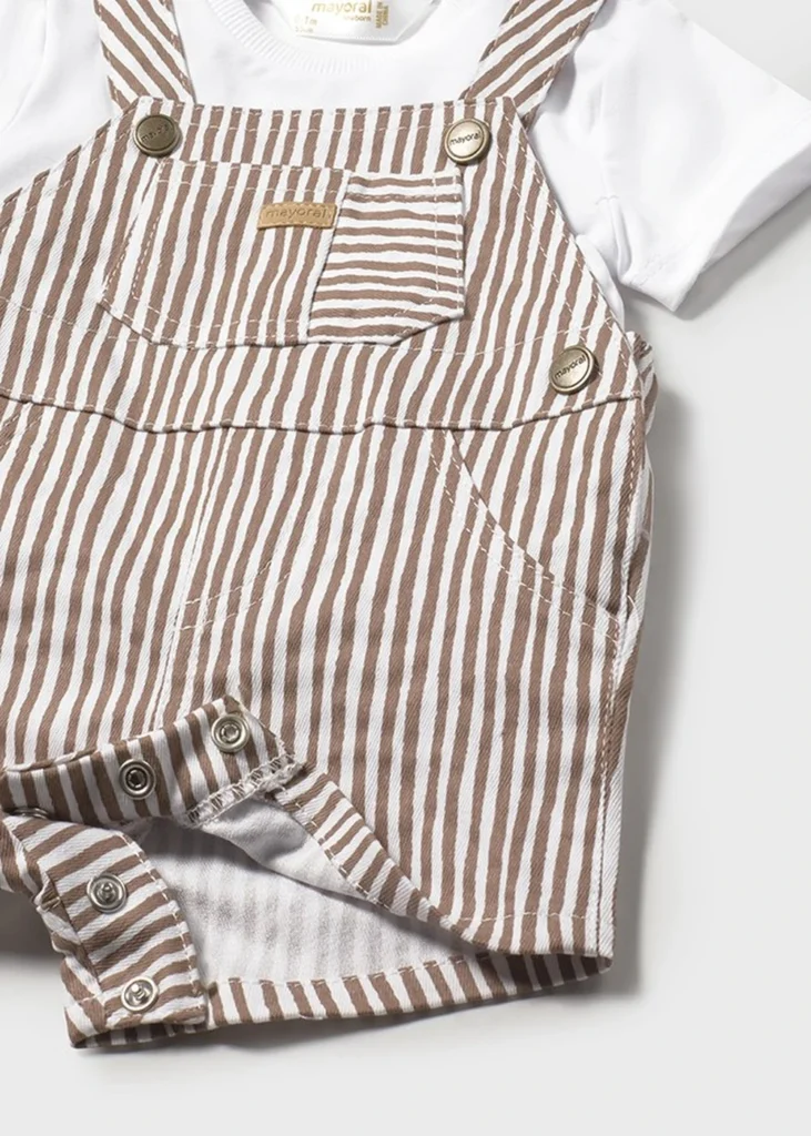 mayoral Σετ σαλοπετα 26 1623 49 Καφέ