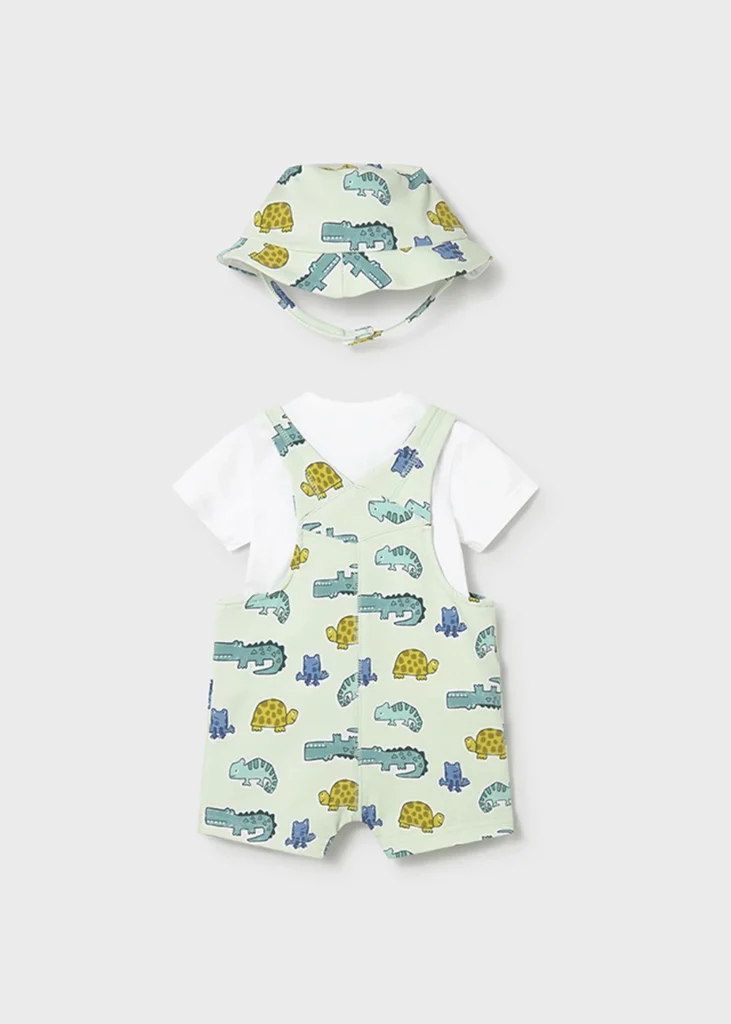 mayoral Σετ σαλοπετα και καπελο μακο 26 1624 52 Πράσινο