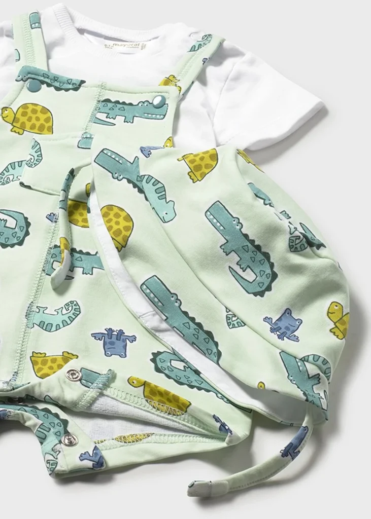 mayoral Σετ σαλοπετα και καπελο μακο 26 1624 52 Πράσινο