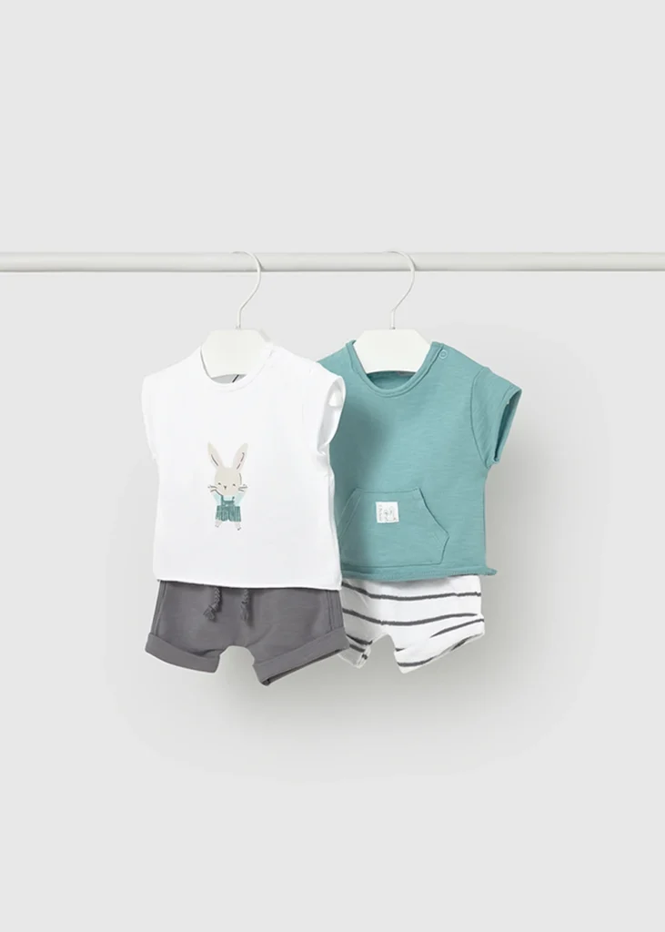 mayoral Σετ μακο 4 τεμαχια 26 1626 58 Πρασιν Φυκ