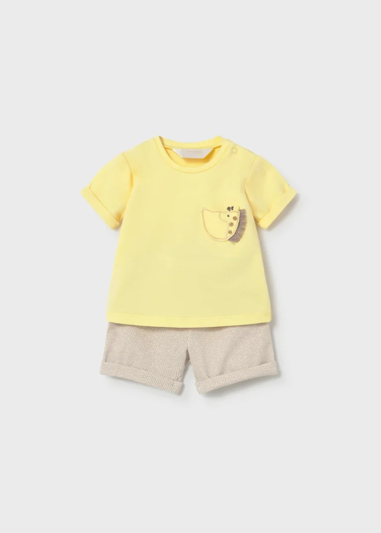 mayoral Σετ μακο 4 τεμαχια 26 1652 37 Κίτρινο