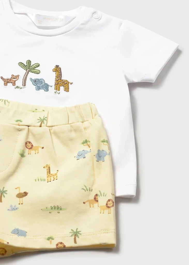 mayoral Σετ μακο 4 τεμαχια 26 1652 37 Κίτρινο