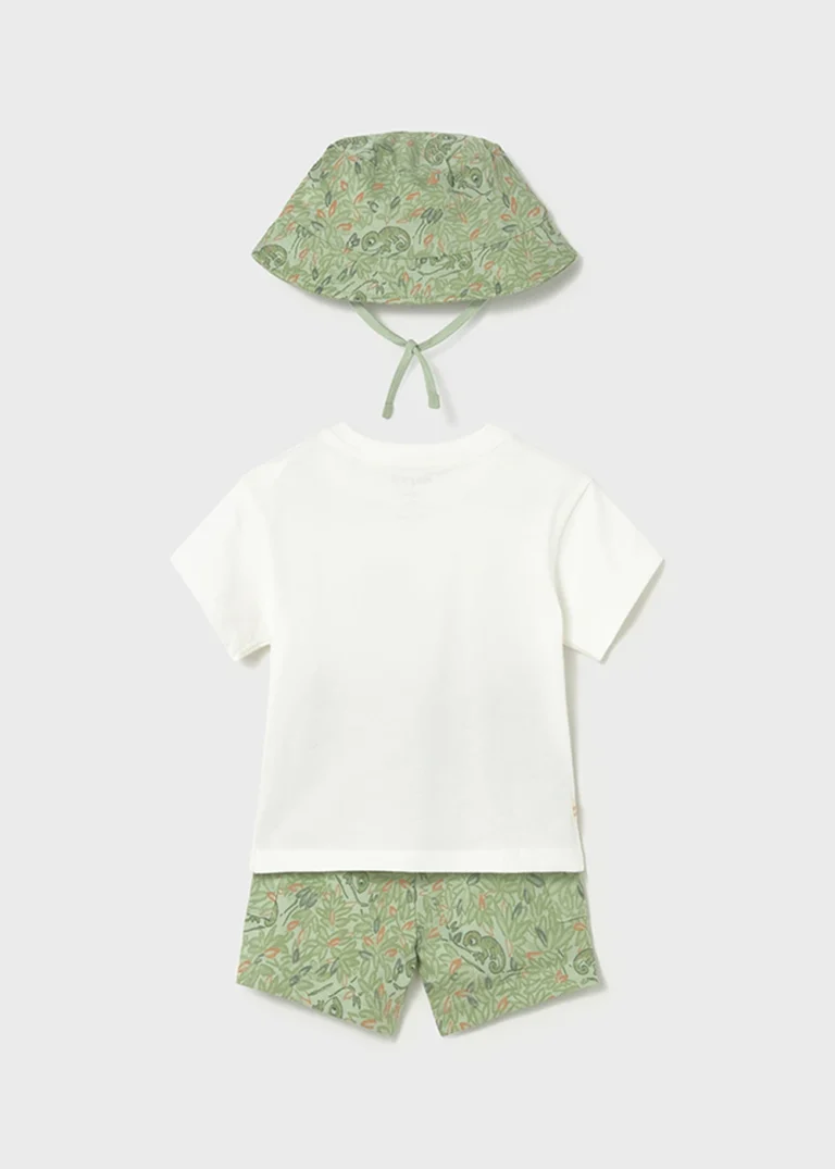 mayoral Σετ μακο σΤαμπά με καπελο 26 1667 82 Μπλε