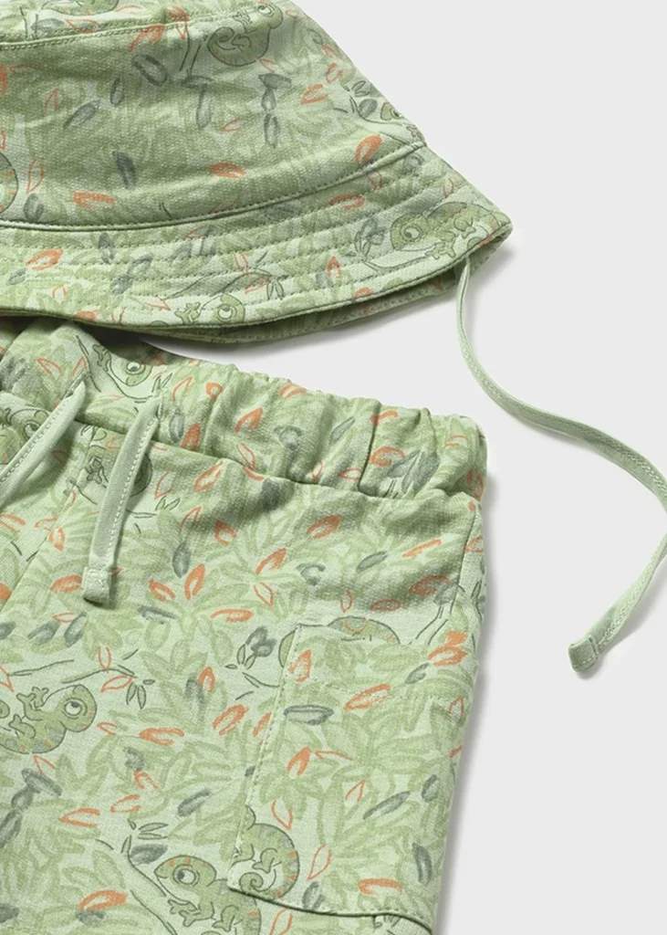 mayoral Σετ μακο σΤαμπά με καπελο 26 1667 82 Μπλε