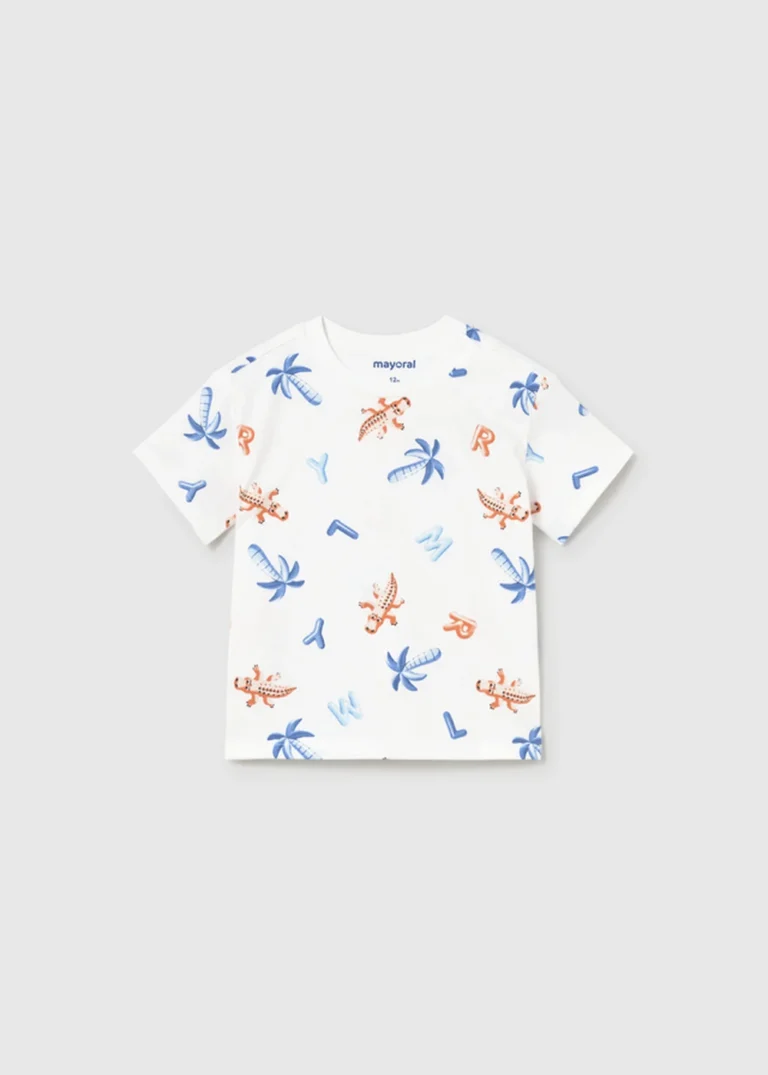 mayoral Σετ μακο κοντομαν και τιραντε 26 1673 57 Τυρκουάζ