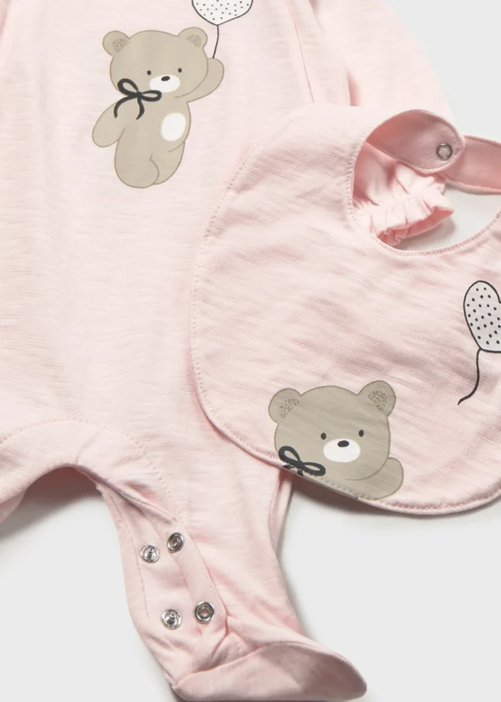 mayoral Σετ φορμακι μακρυ και σαλιαρα 26 1711 90 Φυστικί