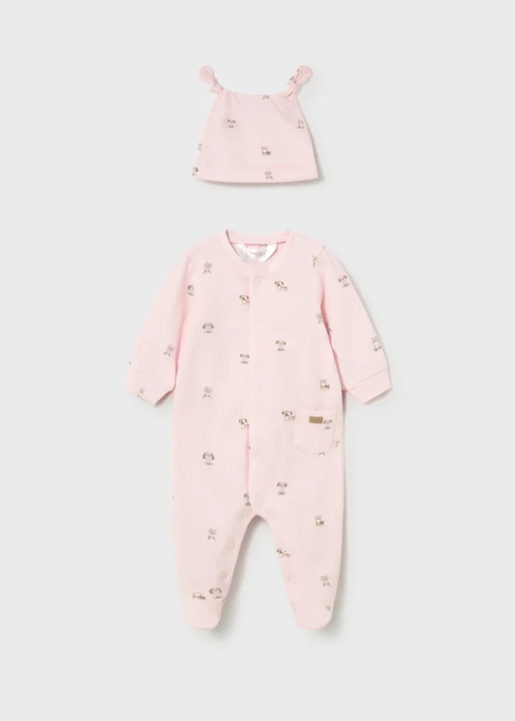 mayoral Φορμακι μακρυ με καπελο 26 1718 67 Κίτρινο