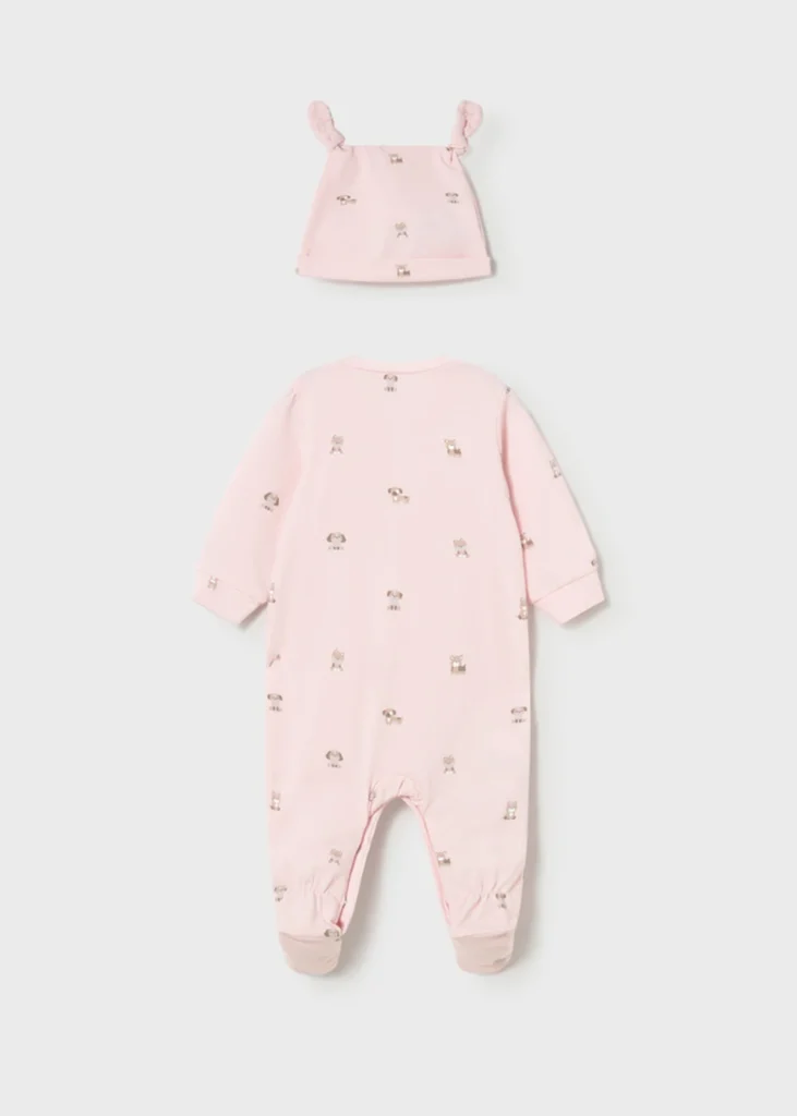 mayoral Φορμακι μακρυ με καπελο 26 1718 67 Κίτρινο