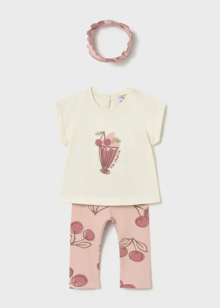 mayoral Σετ κολαν με κορδελα 26 1750 37 Ροζ / Φούξια