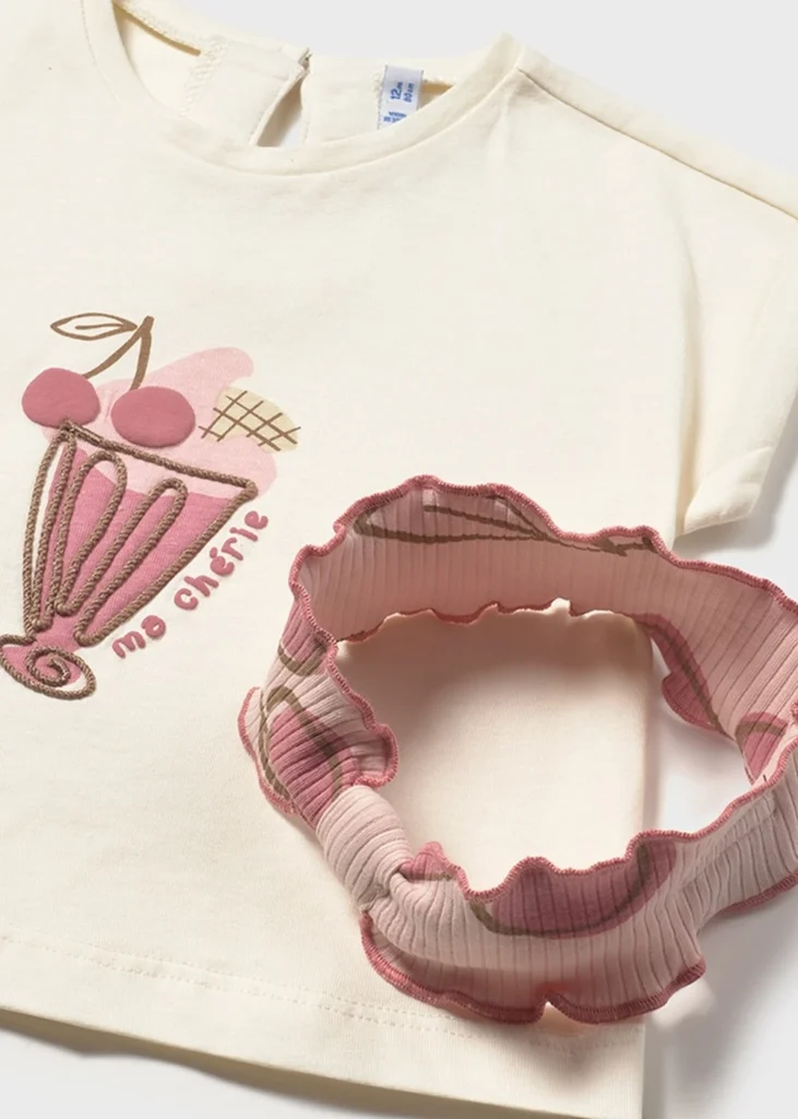 mayoral Σετ κολαν με κορδελα 26 1750 37 Ροζ / Φούξια