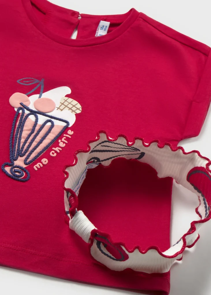 mayoral Σετ κολαν με κορδελα 26 1750 37 Ροζ / Φούξια