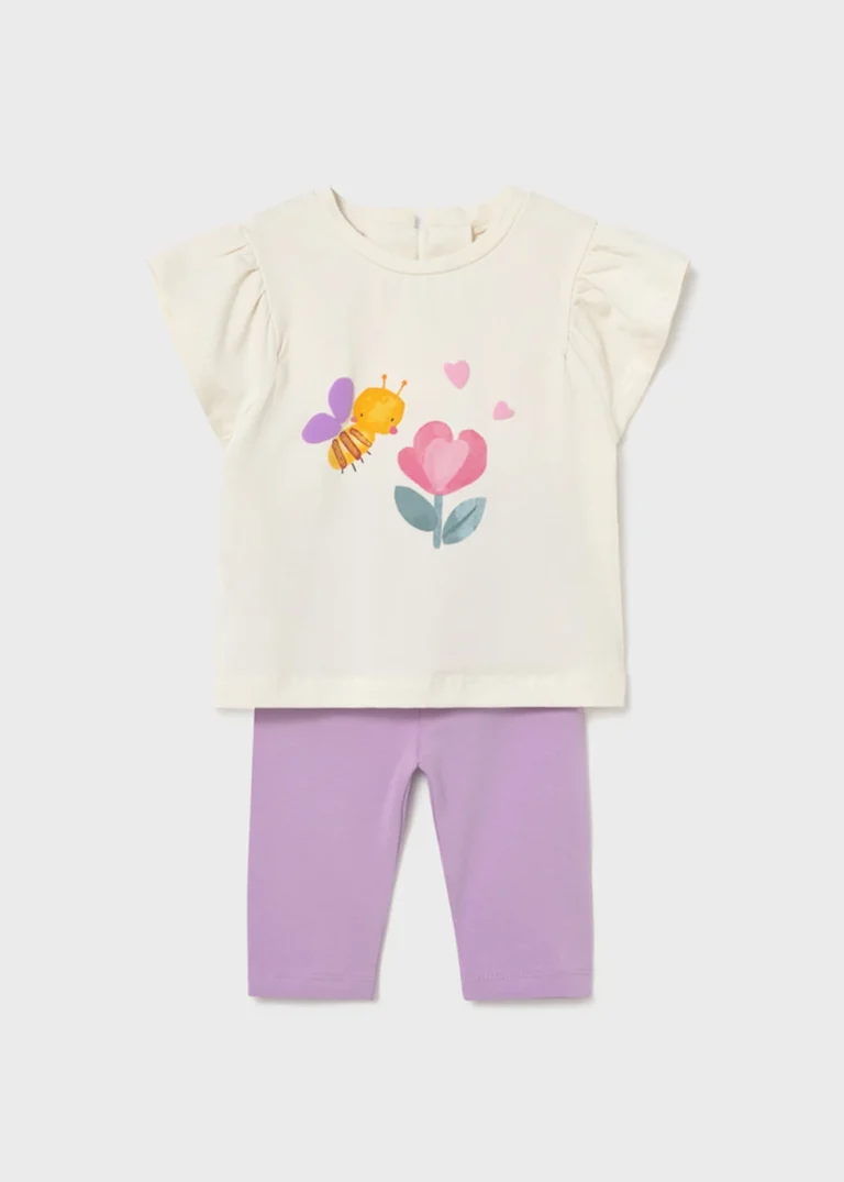 mayoral Σετ κολαν Σταμπωτό 26 1751 93 Λιλά