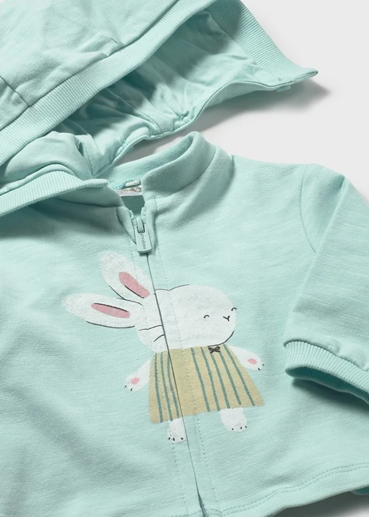 mayoral Φορμα με κουκουλα 3 τεμαχια 26 1826 70 Φυστικί