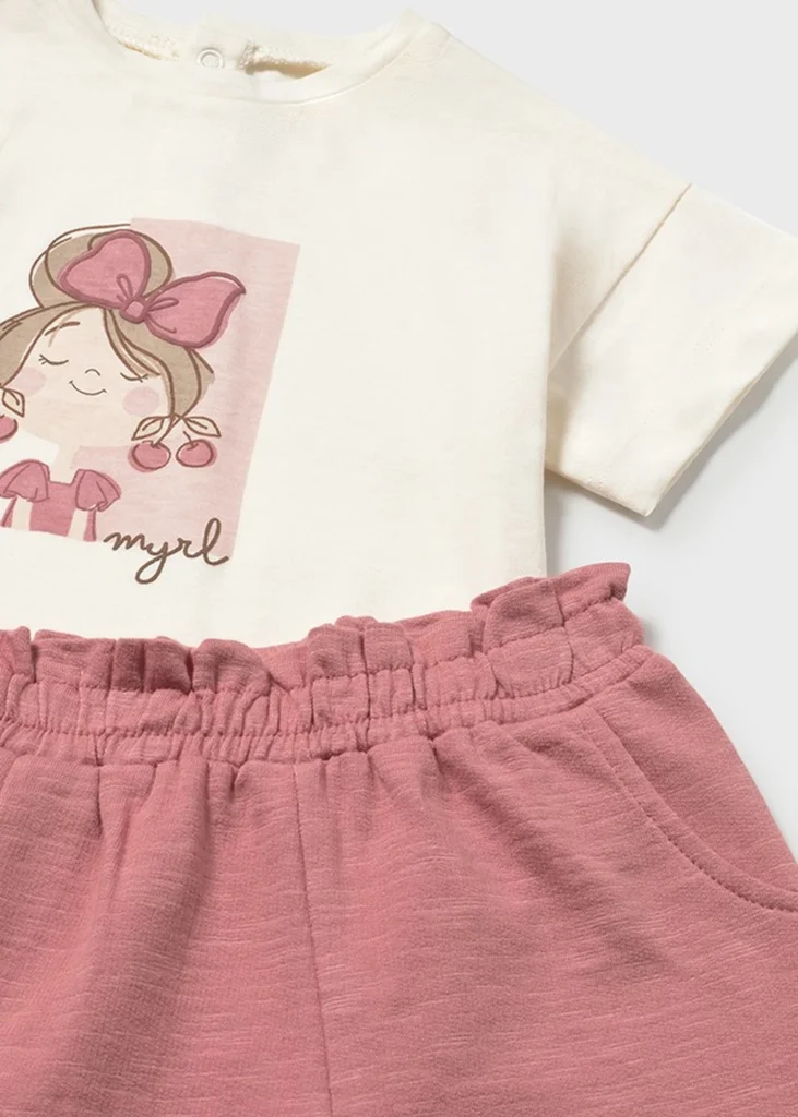 mayoral Φορμα 3 τεμαχια 26 1830 37 Ροζ