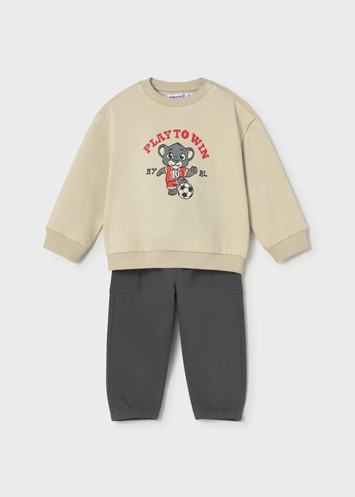 mayoral Φορμα φουτερ 26 1832 65 Ανθρακί