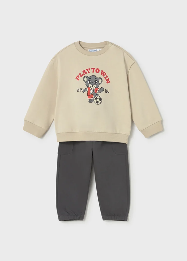 mayoral Φορμα φουτερ 26 1832 65 Ανθρακί