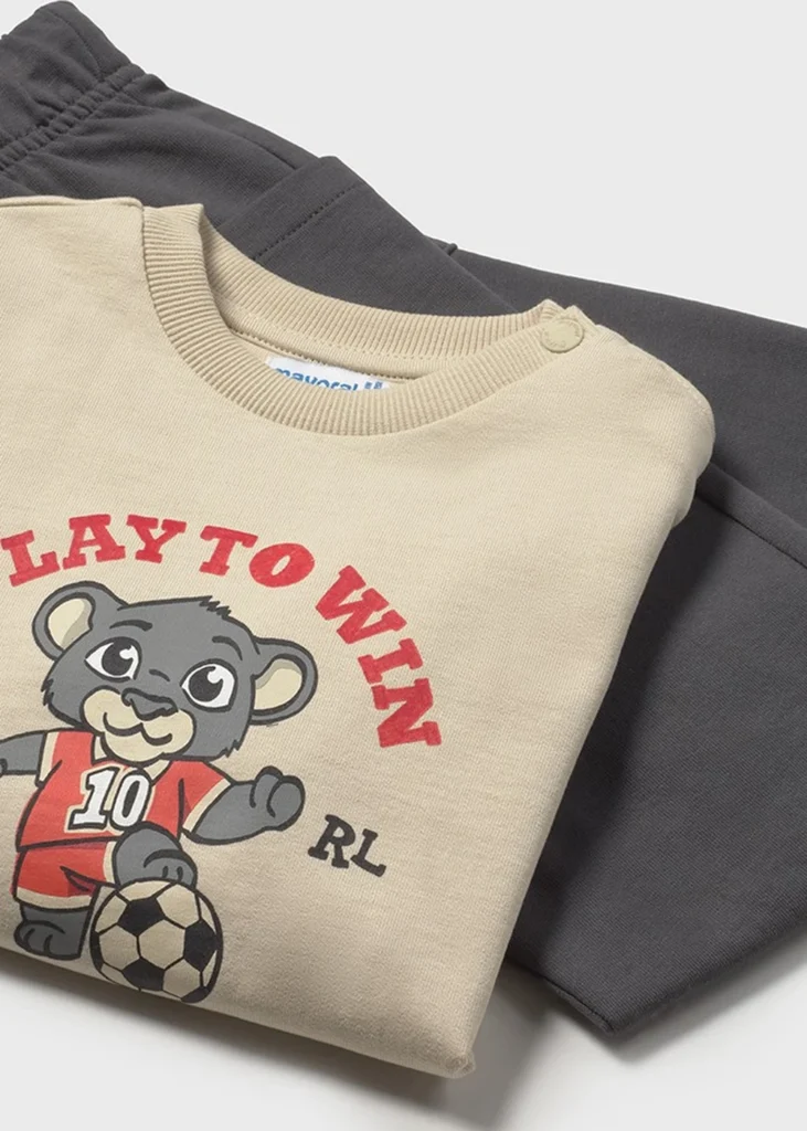 mayoral Φορμα φουτερ 26 1832 65 Ανθρακί