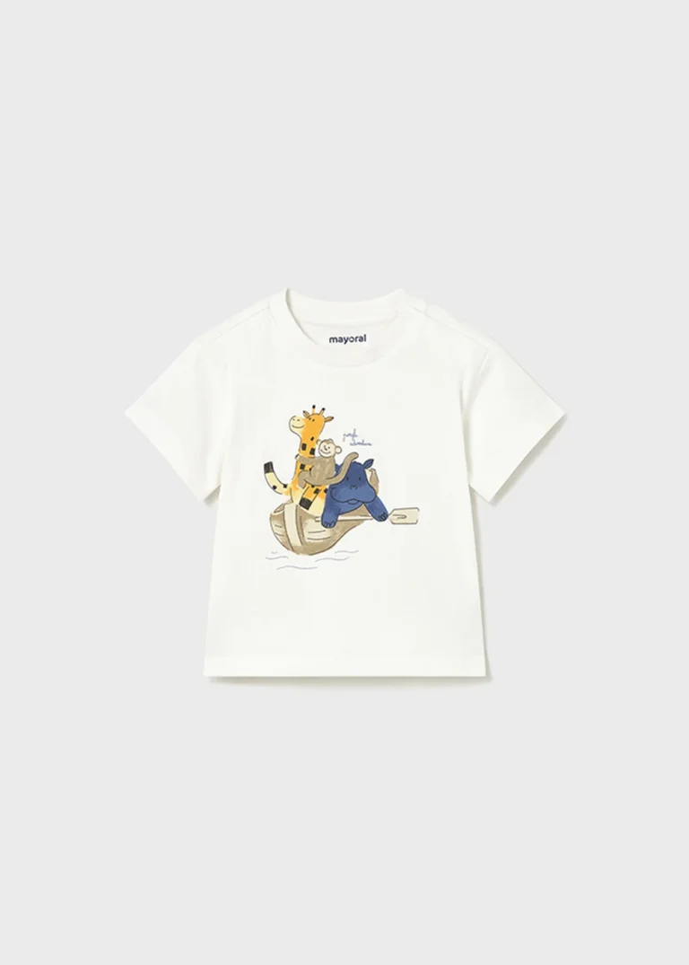 mayoral Φορμα play με μπλουζα 26 1833 69 Ροδακινί