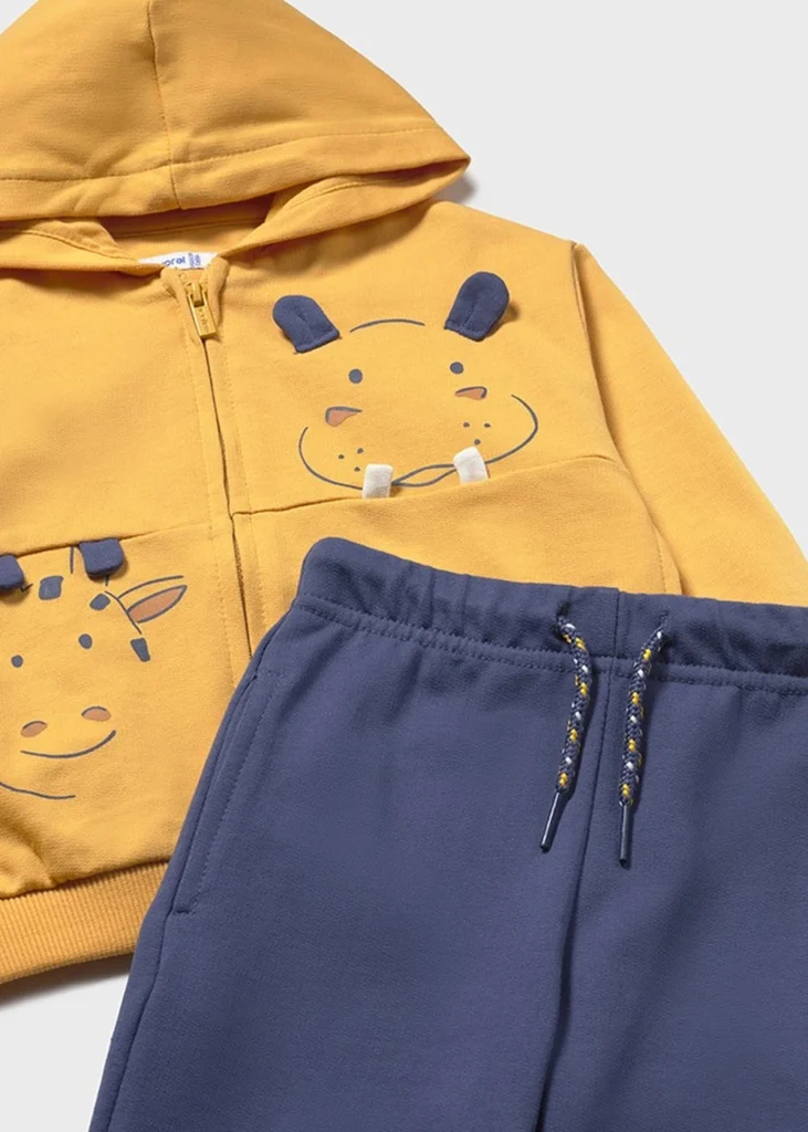 mayoral Φορμα play με μπλουζα 26 1833 69 Ροδακινί