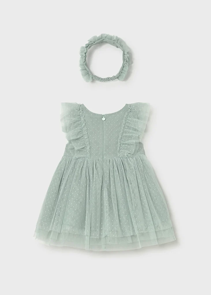 mayoral Φορεμα τουλι με κορδελα 26 1905 46 Βεραμάν