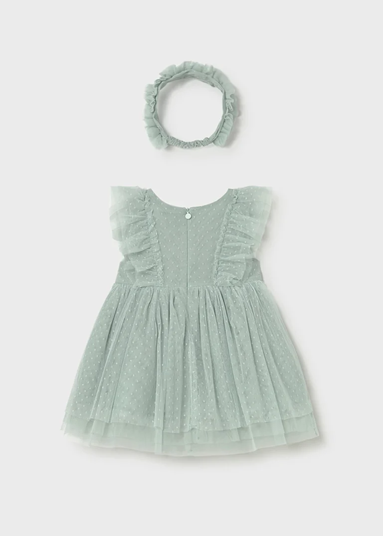 mayoral Φορεμα τουλι με κορδελα 26 1905 46 Βεραμάν