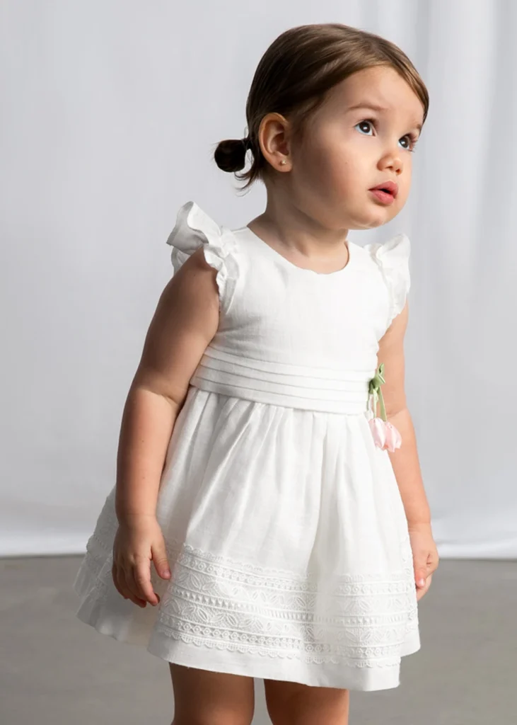 mayoral Φορεμα δαντελα γκιπουρ 26 1907 42 Εκρού