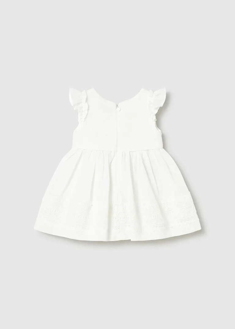 mayoral Φορεμα δαντελα γκιπουρ 26 1907 42 Εκρού