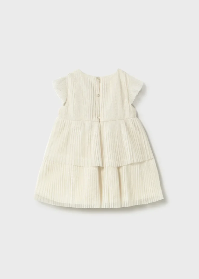 mayoral Φορεμα τουλι πλισε 26 1908 37 Ροζ απαλό