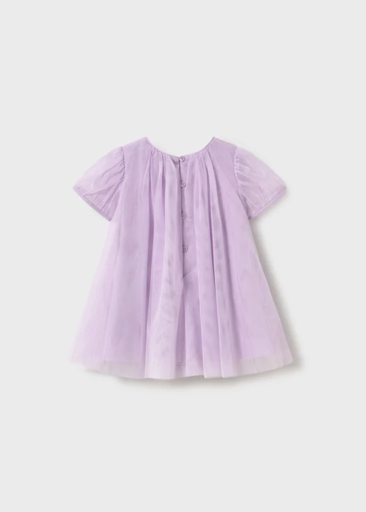 mayoral Φορεμα τουλι με τσαντα 26 1917 47 Μωβ