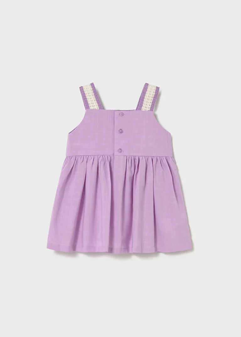 mayoral Φορεμα συνδυασμενο πλεκτο 26 1931 80 Λιλά