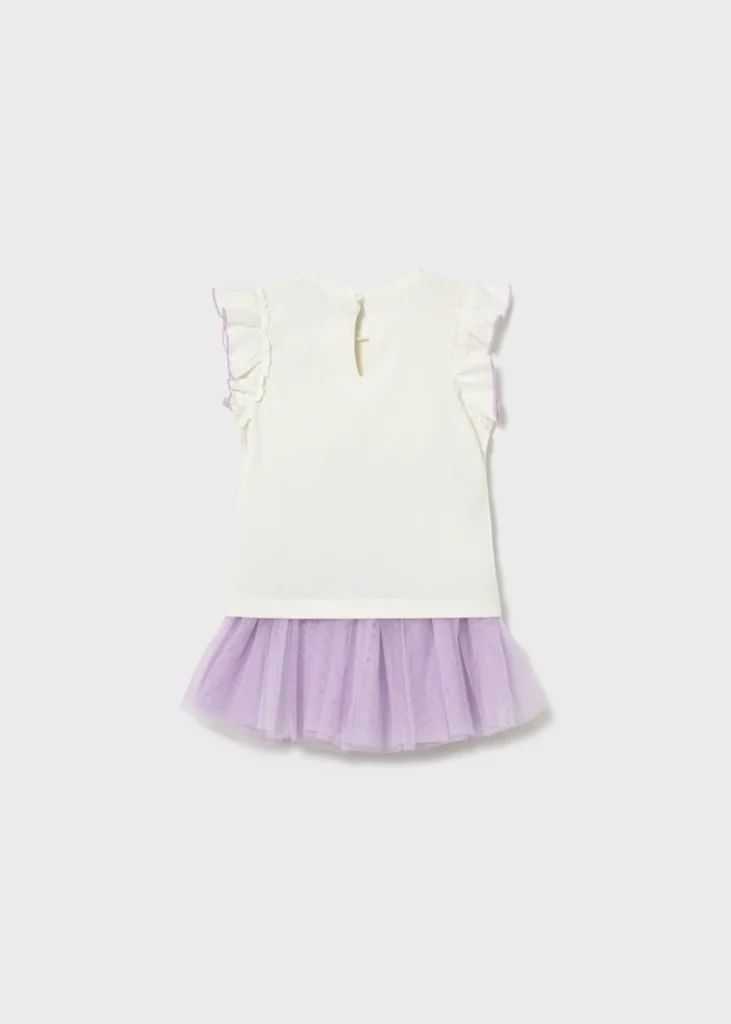 mayoral Σετ φουστα τουλι 26 1933 47 Μωβ