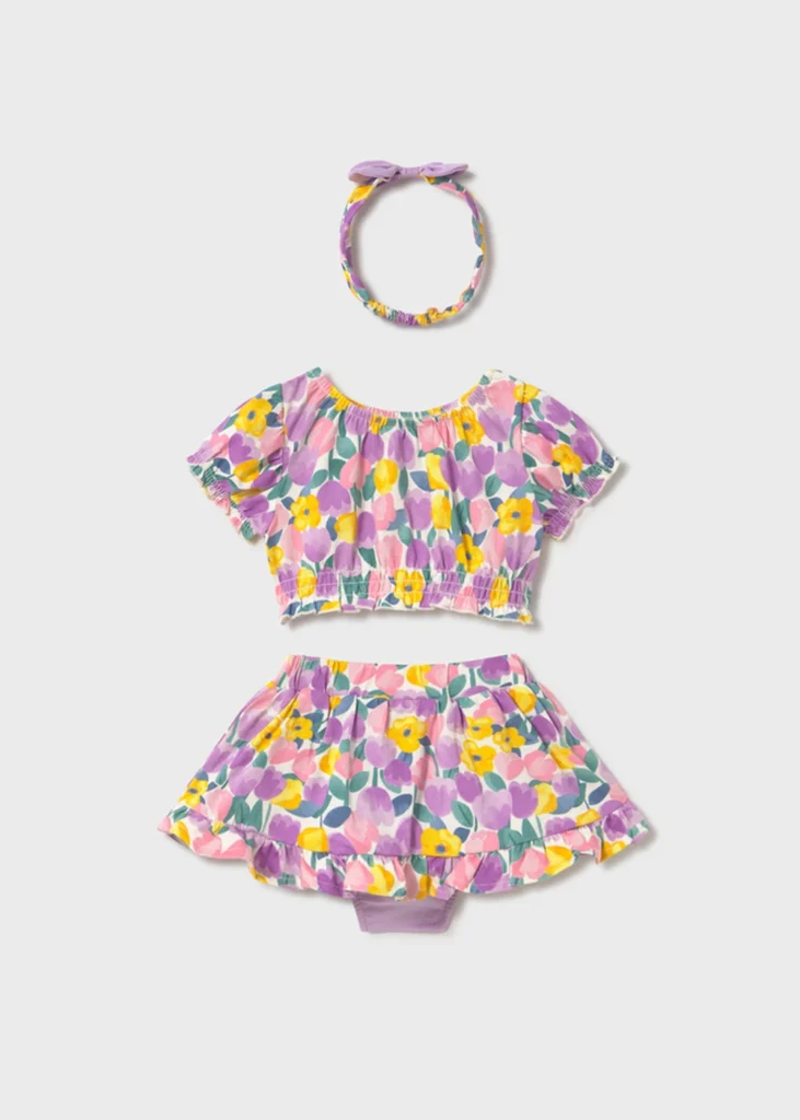 mayoral Σετ φουστα 3 τεμαχια 26 1934 84 Κόκκινο