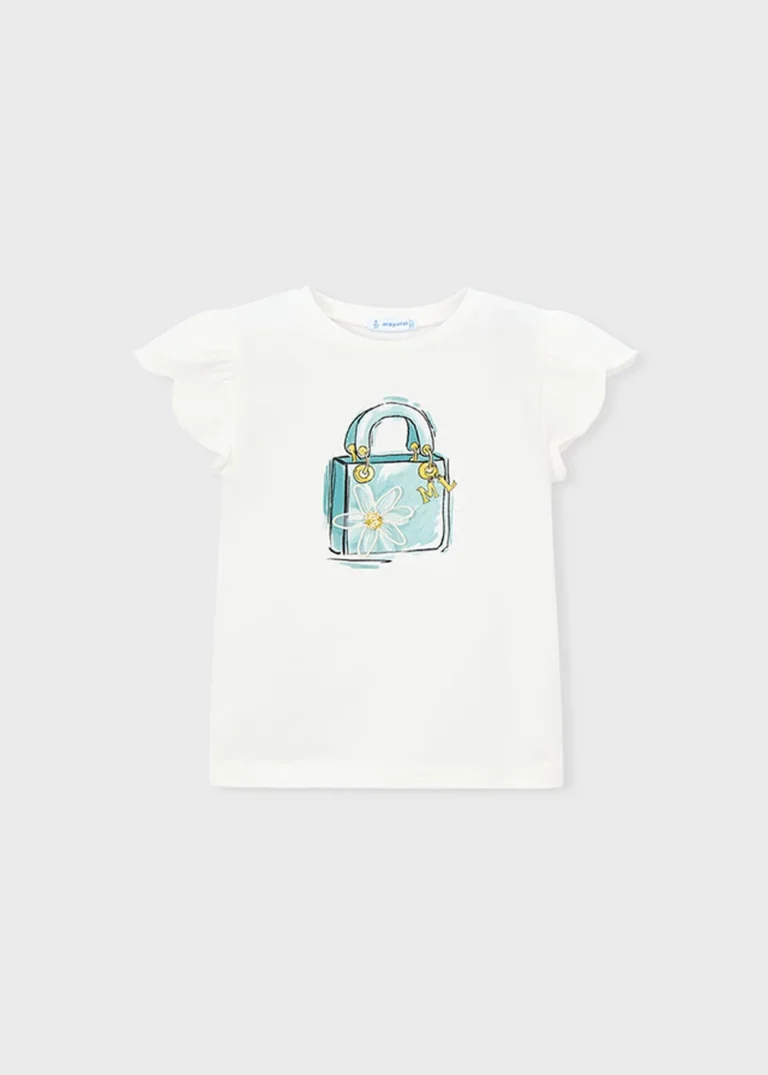 mayoral Μπλουζα κοντομανικη 26 3002 52 Εκρού