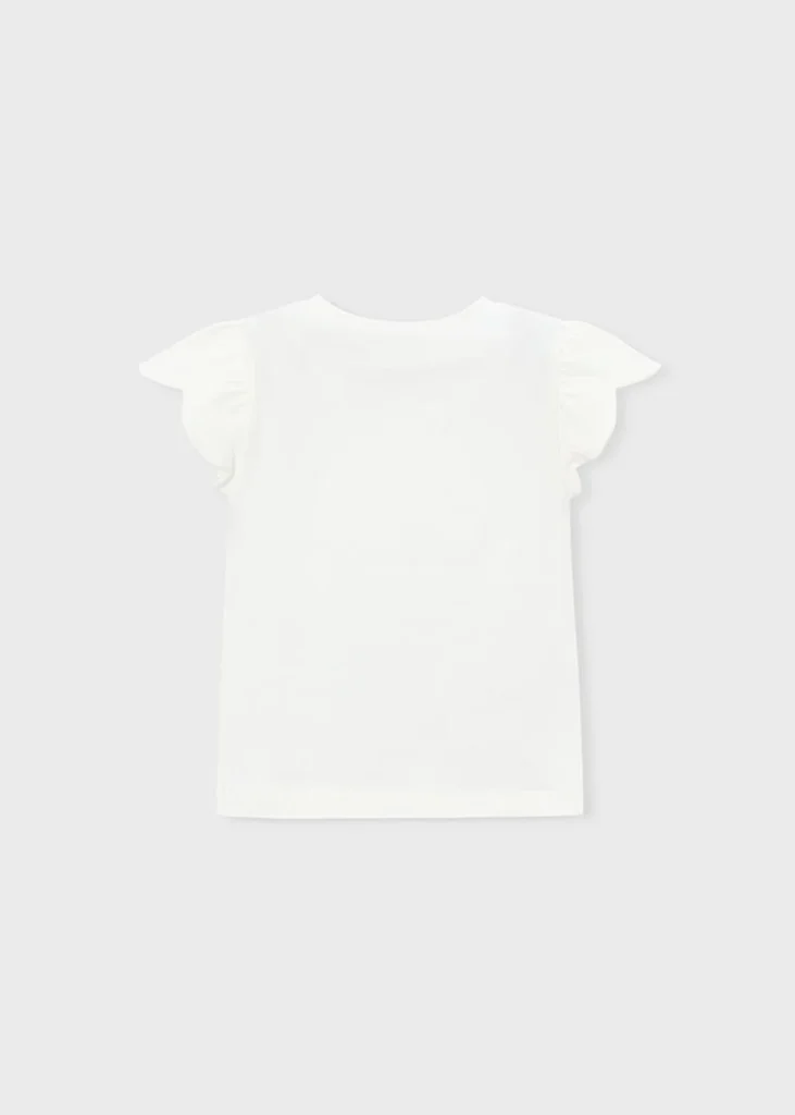 mayoral Μπλουζα κοντομανικη 26 3002 52 Εκρού