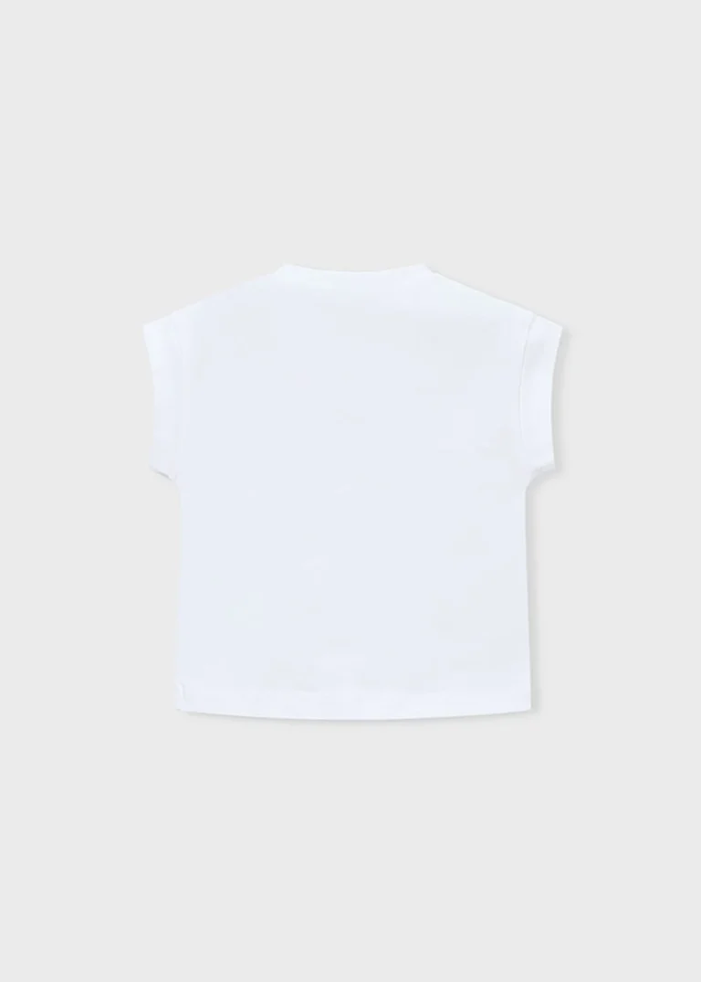 mayoral Μπλουζα κοντομανικη 26 3005 76 Εκρού Μπεζ